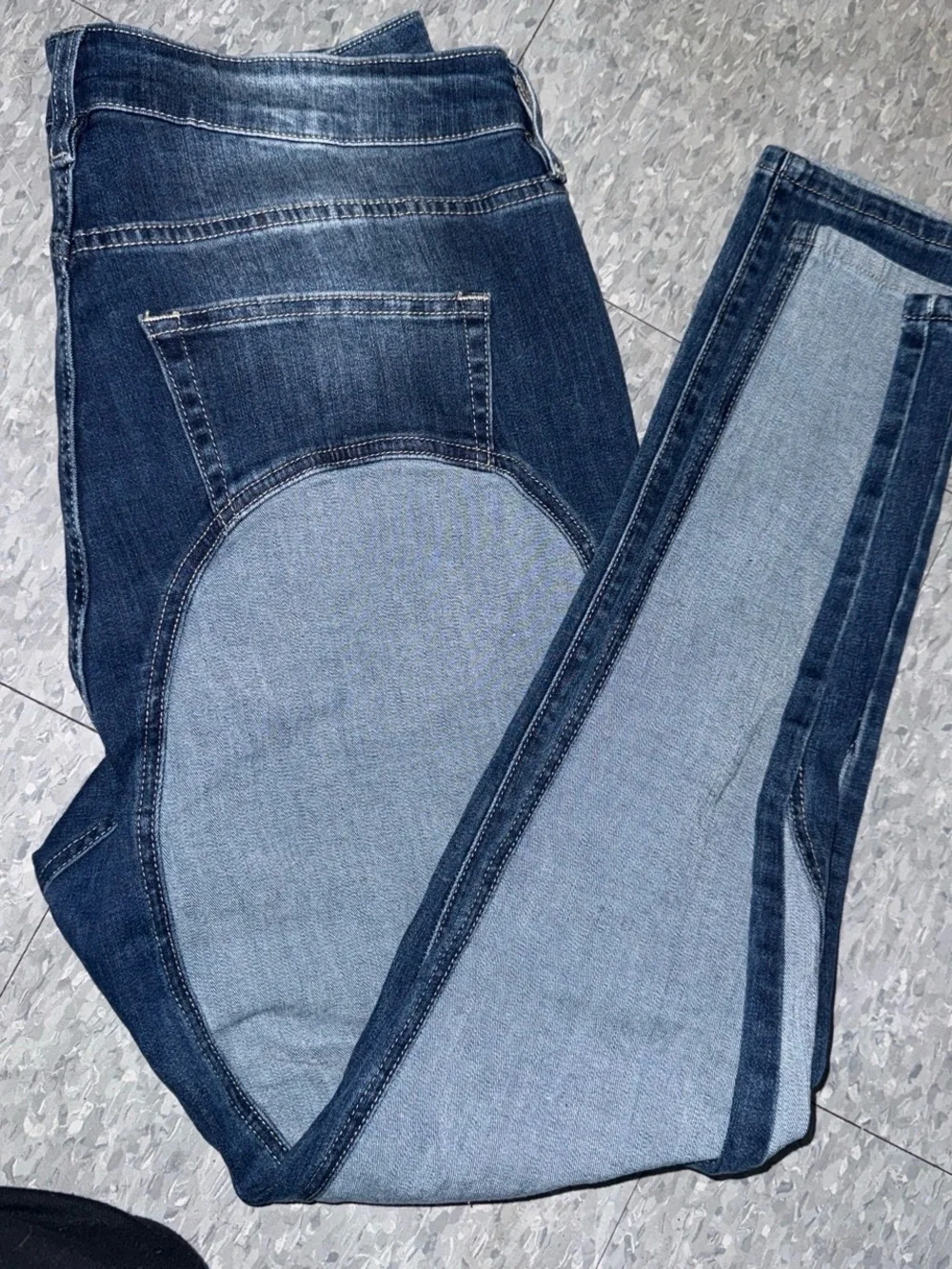 Denim matching set